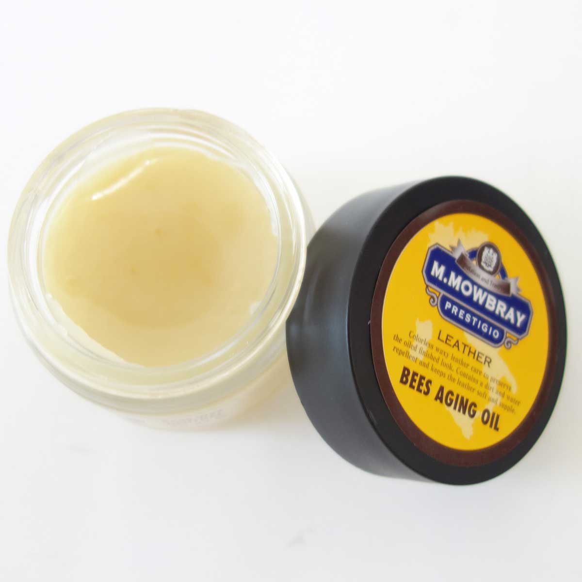 M.MOWBRAY M.モゥブレィ プレステージ BEES AGING OIL(ビーズ エイジング オイル) オイルドレザー用・栄養・柔軟効果(ドイツ製) モウブレイ R&D