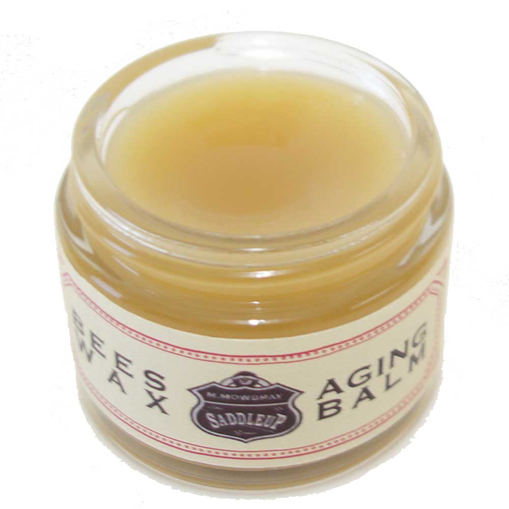 M.モゥブレィM.MOWBRAYSADDLEUPサドルアップビーズエイジングバーム50ml(フランス製)栄養・保湿効果天然成分配合、ブーツオイルレザークロムエクセルレザーモウブレイモウブレィ