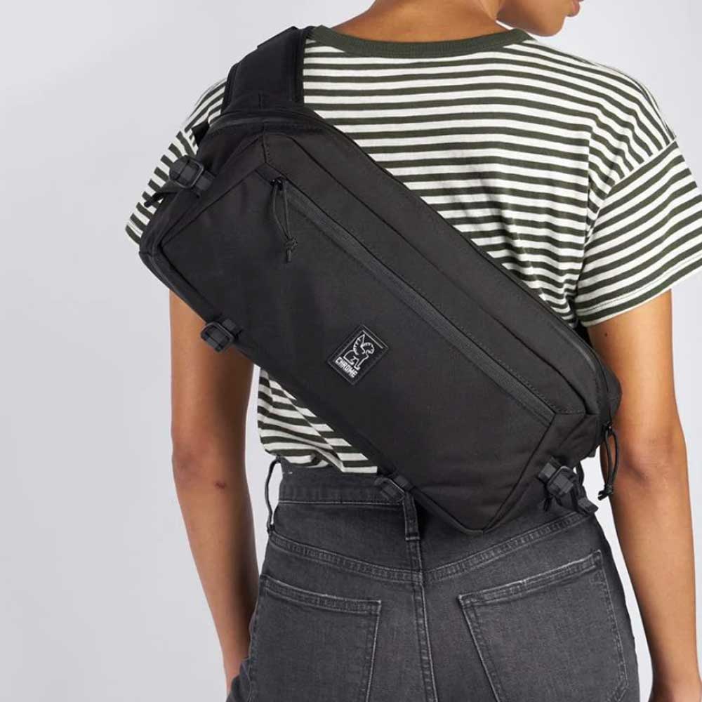 CHROME クローム KADET SLING BAG (カデットスリングバッグ) BG196 (カラー BLACK) 容量:9L 防水 メッセンジャーバック スリングバック ボディーバッグ ウェストバッグ