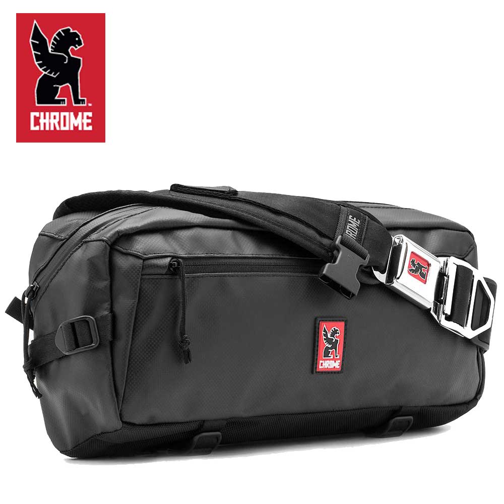 CHROME クローム KADET SLING BAG BG196 カラー:BLACK TARP 容量:9L 防水 メッセンジャーバック スリングバック ボディーバッグ ウェストバッグ