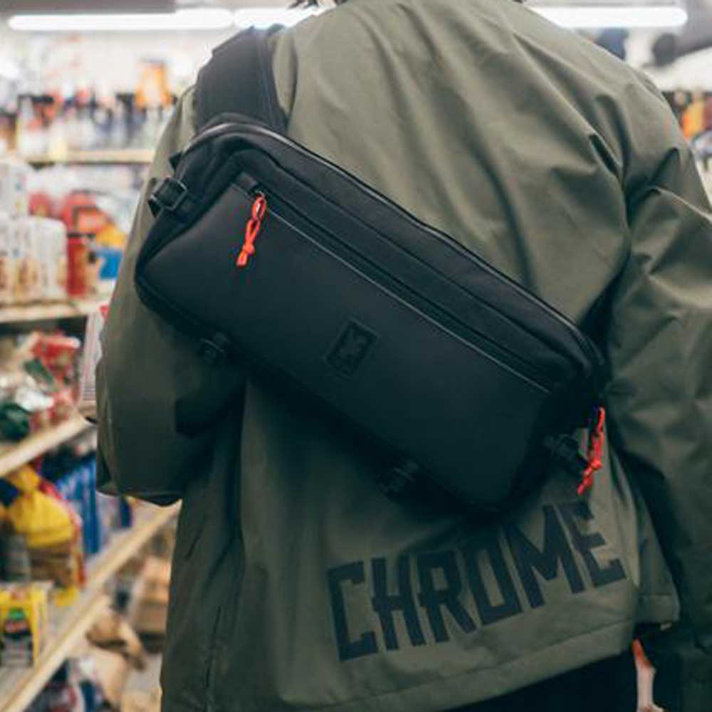 CHROME クローム KADET SLING BAG BG196 カラー:BLACK TARP 容量:9L 防水 メッセンジャーバック スリングバック ボディーバッグ ウェストバッグ