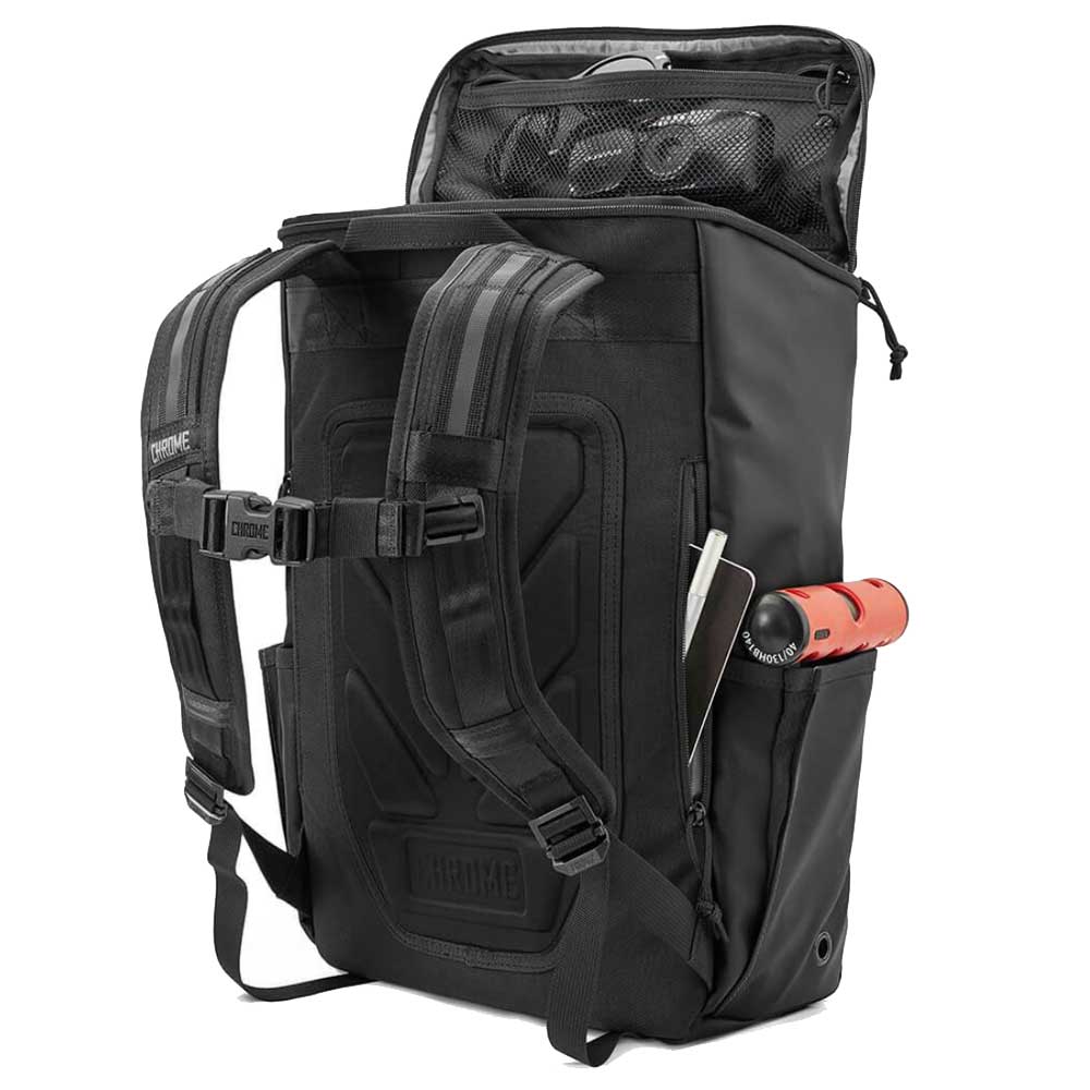 CHROME クローム VOLCAN BACKPACK(ボルカン パック) 完全防水バックパック BG260BKTP (カラー BLACK TARP) 容量:31L 防水 メッセンジャーバック デイパック