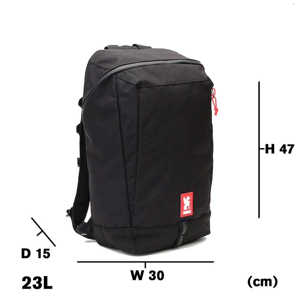 CHROME クローム ROSTOV 2.0(ロストフ 2.0) 軽量 耐水 23L バックパック BG275BKRD カラー:ブラック / レッド