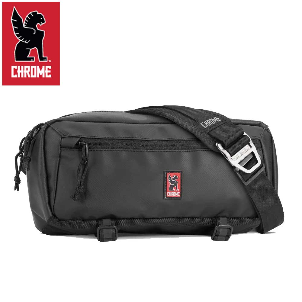 CHROME クローム MINI KADET SLING BAG (ミニカデットスリングバッグ) BG321 (カラー BLACK TARP) 容量:5L 防水 メッセンジャーバック スリングバック ボディーバッグ ウェストバッグ