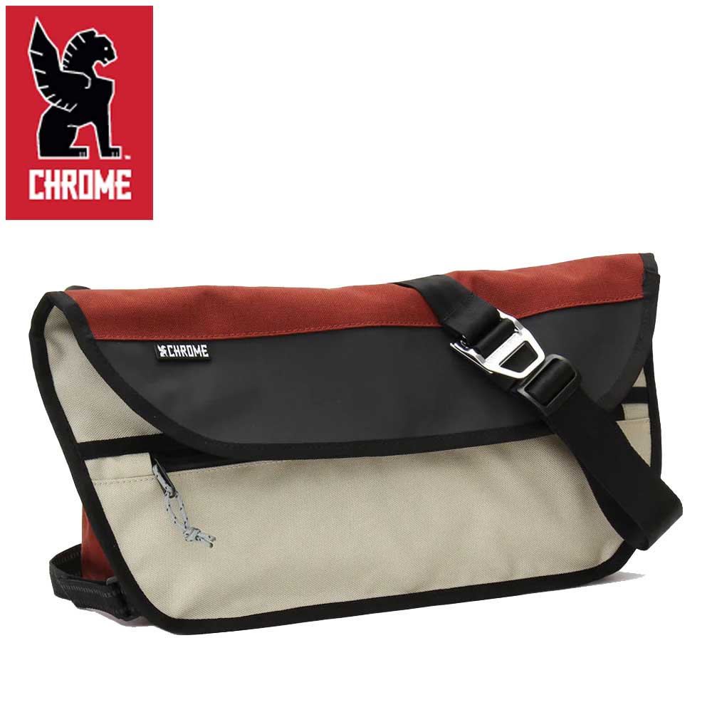 CHROME クローム シンプルメッセンジャーバッグ SIMPLE MESSENGER BAG BG322 (カラー:BRICK TAN) 容量:12L 防水 メッセンジャーバック スリングバック ボディーバッグ