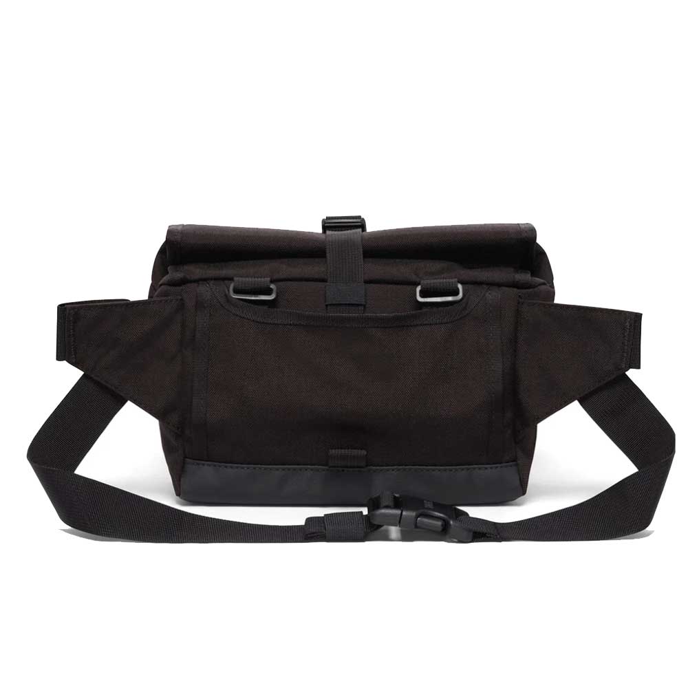 CHROME クローム DOUBLETRACK HANDLEBAR SLING BAG (ダブルトラック ハンドルバー スリング バッグ) BG328 (カラー LEATHER / BLACK) 容量:5L 耐水 ハンドルバーバッグ メッセンジャーバック スリングバック ボディーバッグ