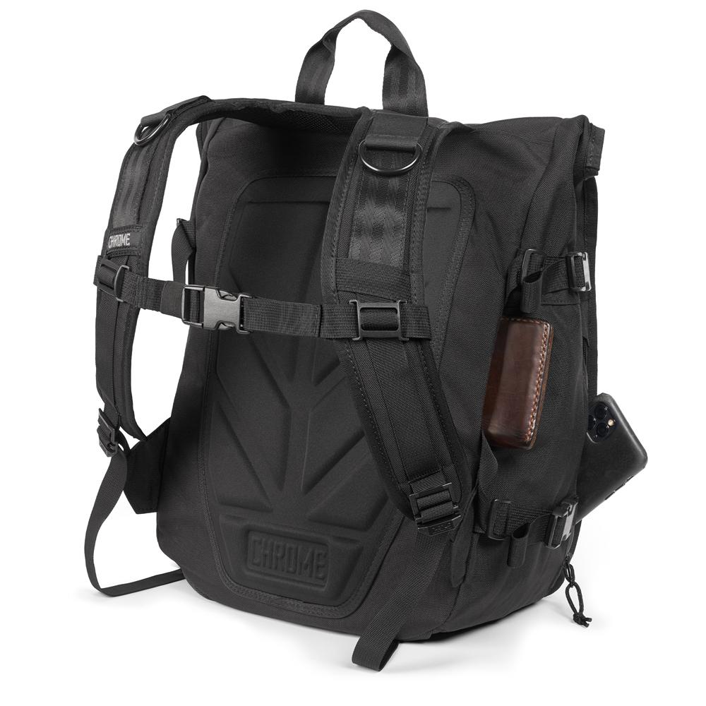 CHROME クローム WARSAW MEDIUM BACKPACK 25L(ワルシャワ ミディアム 25L) BG333BK カラー:ブラック 容量 25L 防水 バックパック