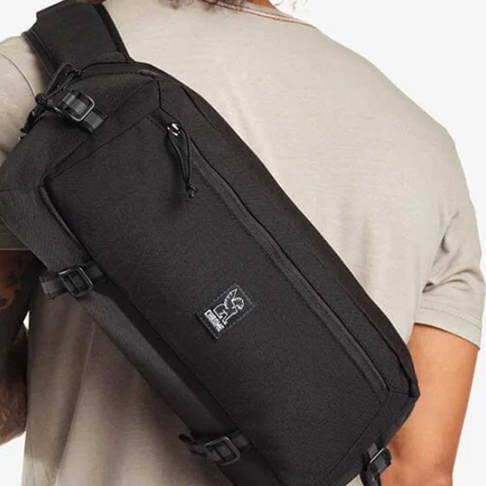CHROMEクロームKADETSLIDEBAG(カデットスライド)BG360(カラーBLACK)容量:9L耐水メッセンジャーバックスリングバックボディーバッグウェストバッグ