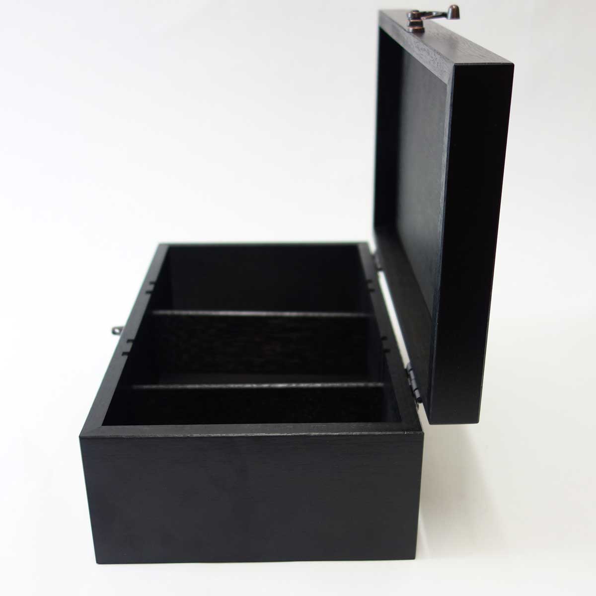 Boot Black ブートブラック 磨きのプロ達が創り上げたシューケアBOX ブラックベルベット(木箱のみ)(日本製) コロンブス《Boot Black》正規取扱店