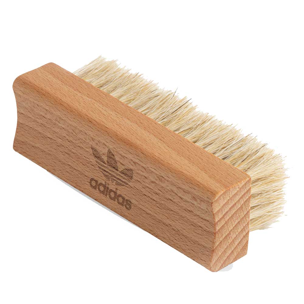 adidas アディダス BRUSH スニーカーブラシ(馬毛100%) スニーカー ケア 幅広い素材に使用可能(ドイツ製)