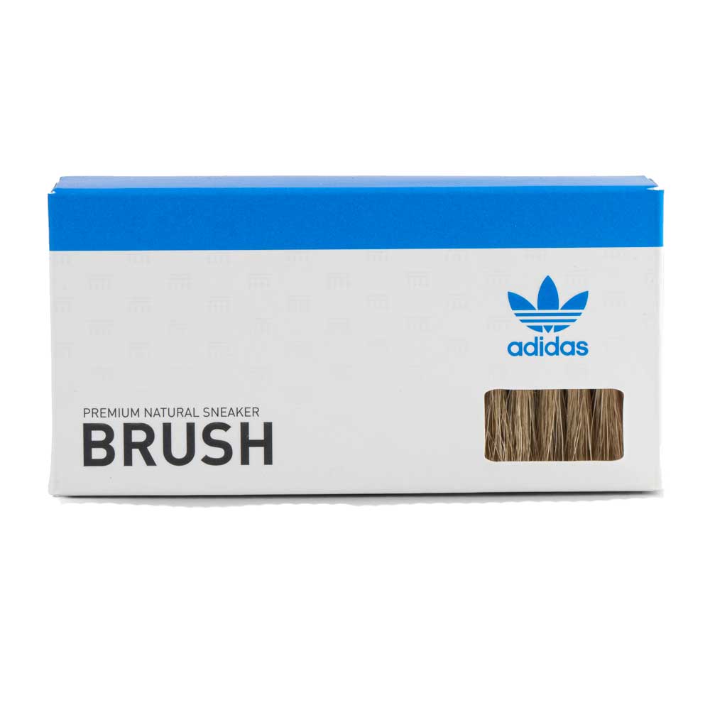 adidas アディダス BRUSH スニーカーブラシ(馬毛100%) スニーカー ケア 幅広い素材に使用可能(ドイツ製)