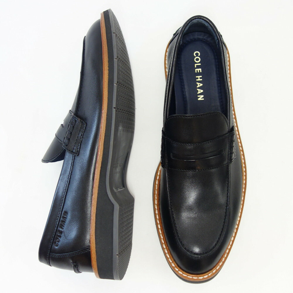 コールハーン COLE HAAN モーリス ペニー ローファー ブラック C32524 (メンズ) 天然皮革 スリッポン ビジネスシューズ 「靴」