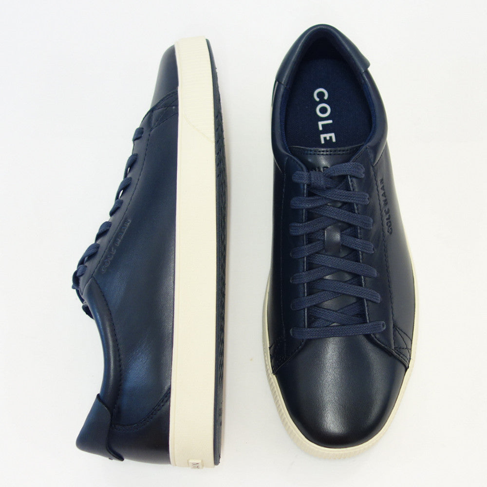 コールハーン COLE HAAN NANTUCKET 2.0 SNKR マリンブルー C33142 (メンズ) 天然皮革 ローカット スニーカー ウォーキング 「靴」