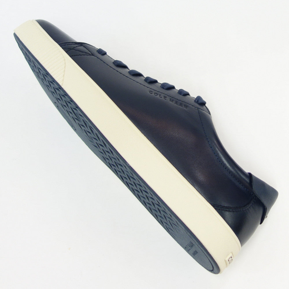 コールハーン COLE HAAN NANTUCKET 2.0 SNKR マリンブルー C33142 (メンズ) 天然皮革 ローカット スニーカー ウォーキング 「靴」