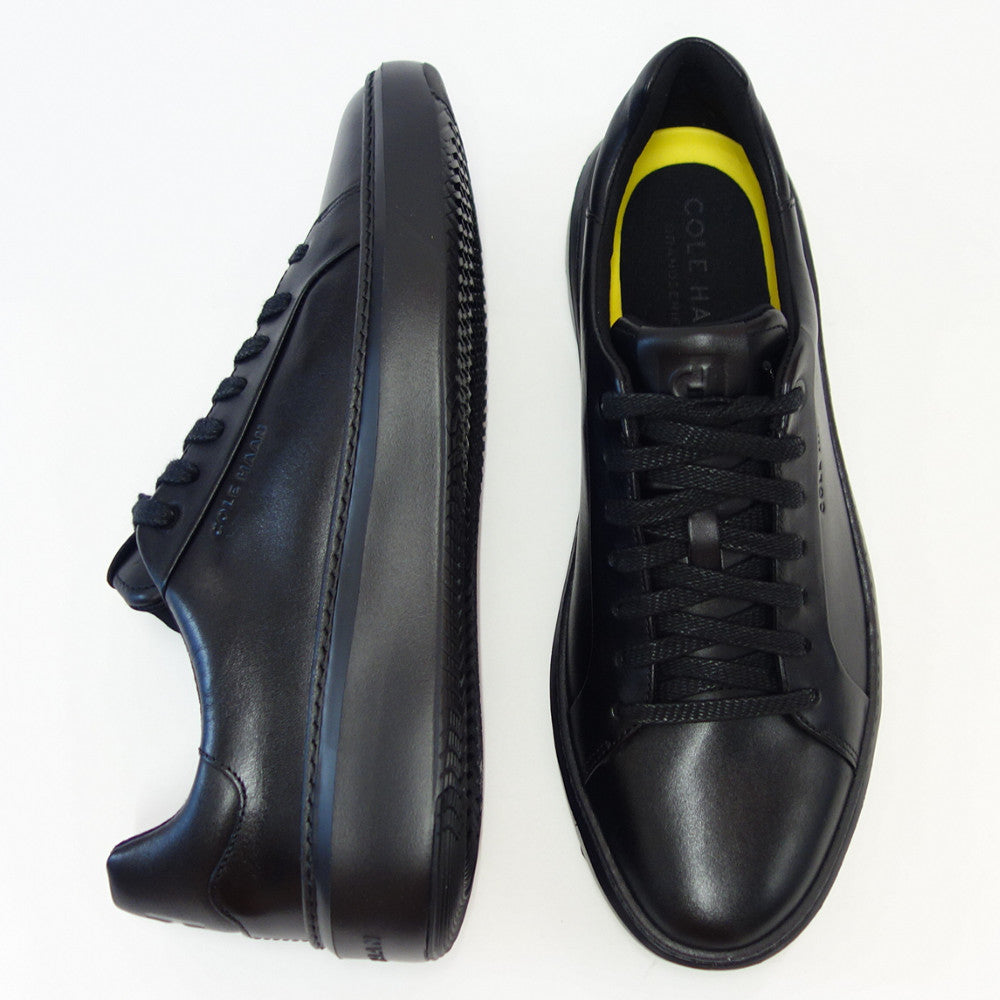 コールハーン COLE HAAN グランドプロ トップスピン スニーカー ブラック(スムース) c36412 (メンズ) 天然皮革 ローカット スニーカー ウォーキング 「靴」
