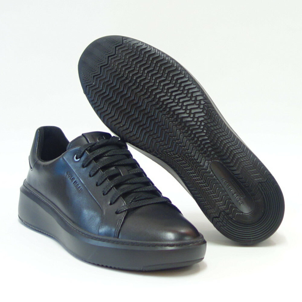 コールハーン COLE HAAN グランドプロ トップスピン スニーカー ブラック(スムース) c36412 (メンズ) 天然皮革 ローカット スニーカー ウォーキング 「靴」