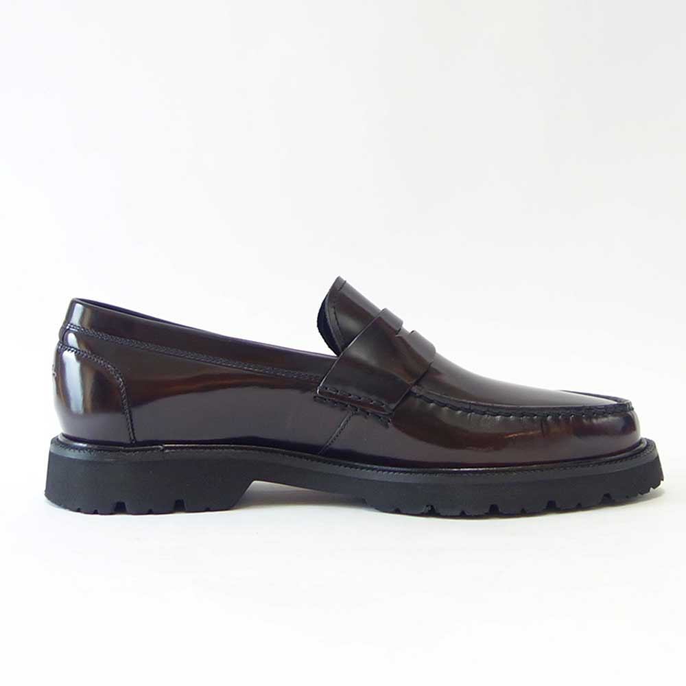 コールハーン COLE HAAN アメリカンクラシックス ペニーローファー (ディープバーガンディ / ブラック) C36537 (メンズ) 天然皮革 スリッポン ビジネスシューズ カジュアルシューズ 「靴」