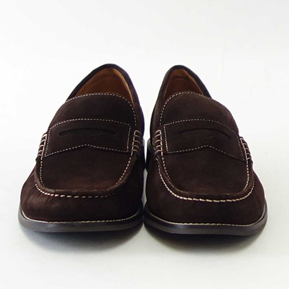 コールハーン COLE HAAN ピンチグランド カジュアル ペニーローファー (ブラウンスエード) C37105 (メンズ) 天然皮革 スリッポン ビジネスシューズ カジュアルシューズ 「靴」