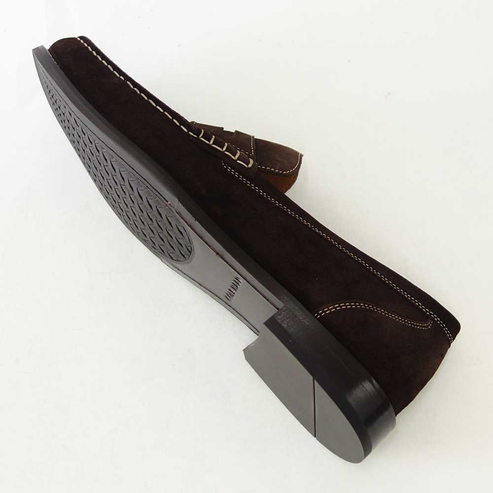 コールハーン COLE HAAN ピンチグランド カジュアル ペニーローファー (ブラウンスエード) C37105 (メンズ) 天然皮革 スリッポン ビジネスシューズ カジュアルシューズ 「靴」