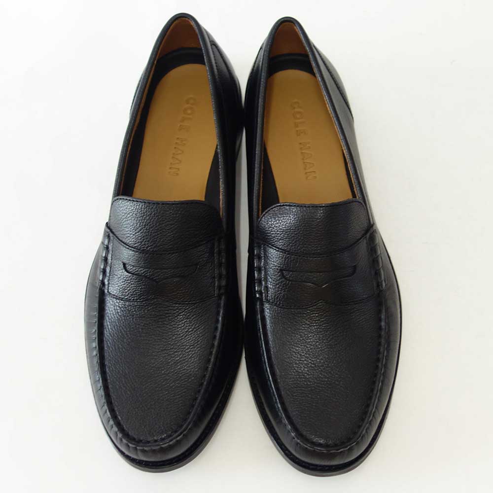 コールハーン COLE HAAN ピンチグランド カジュアル ペニーローファー ブラック C37107 (メンズ) 天然皮革 スリッポン ビジネスシューズ カジュアルシューズ 「靴」