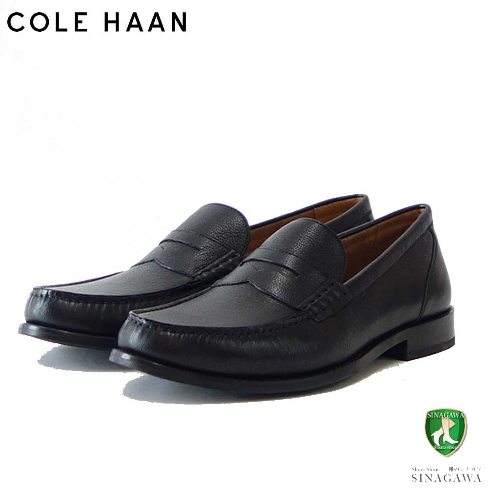 コールハーン COLE HAAN ピンチグランド カジュアル ペニーローファー ブラック C37107 (メンズ) 天然皮革 スリッポン ビジネスシューズ カジュアルシューズ 「靴」