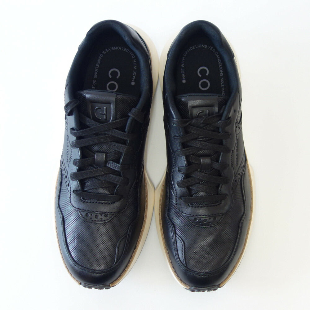 コールハーン COLE HAAN グランドプロ アッシュランド ブラック/アイボリー c37391 (メンズ) 天然皮革 ローカット スニーカー ウォーキング 「靴」