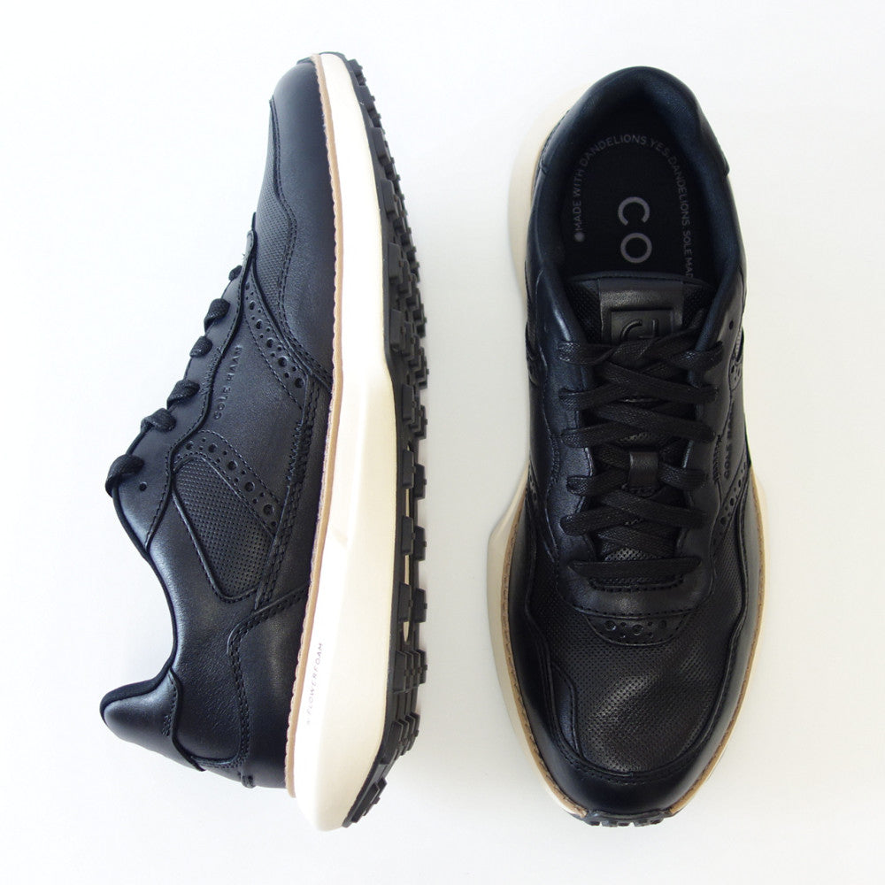 コールハーン COLE HAAN グランドプロ アッシュランド ブラック/アイボリー c37391 (メンズ) 天然皮革 ローカット スニーカー ウォーキング 「靴」