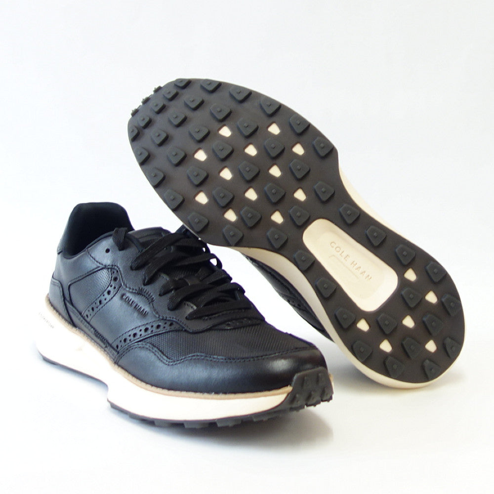 コールハーン COLE HAAN グランドプロ アッシュランド ブラック/アイボリー c37391 (メンズ) 天然皮革 ローカット スニーカー ウォーキング 「靴」