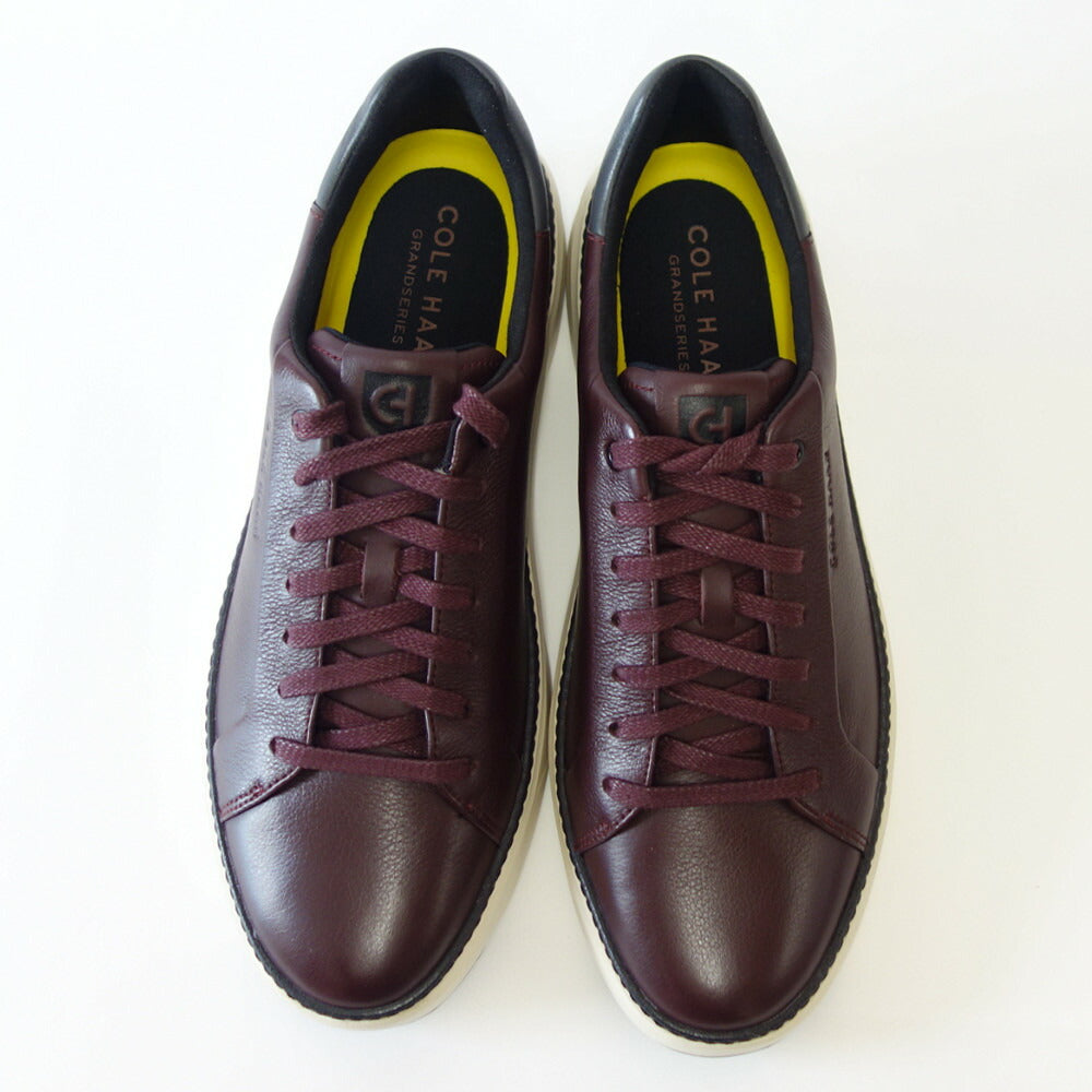 コールハーン COLE HAAN グランドプロ トップスピン スニーカー CH ブラッドストーン c37410 (メンズ) 天然皮革 ローカット スニーカー ウォーキング 「靴」