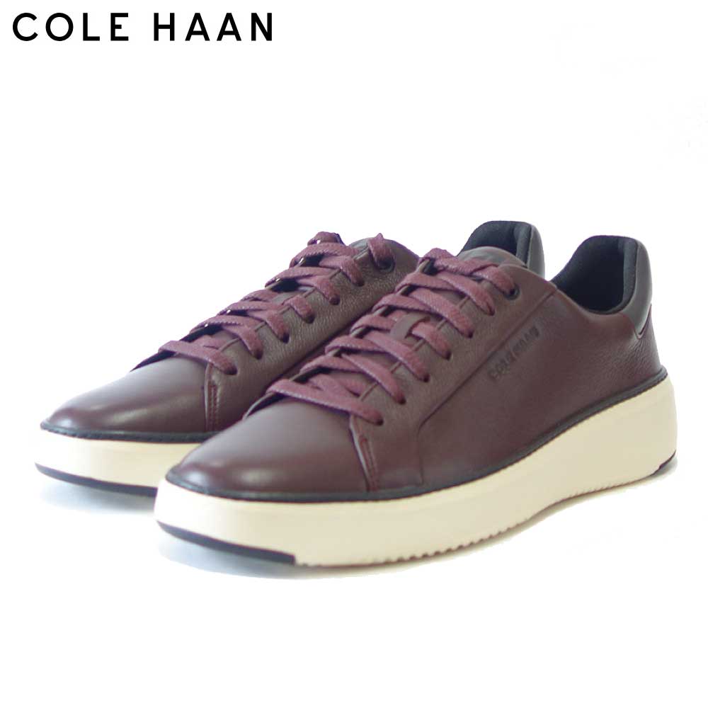 コールハーン COLE HAAN グランドプロ トップスピン スニーカー CH ブラッドストーン c37410 (メンズ) 天然皮革 ローカット スニーカー ウォーキング 「靴」