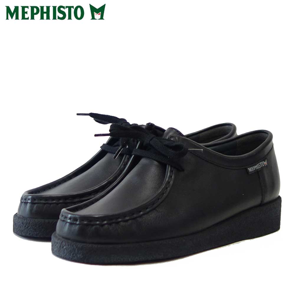 メフィスト MEPHISTO CHRISTY(クリスティ)ブラック 天然皮革 アウトドア ウォーキングシューズ(レディース) 「靴」 正規品 快適靴 旅行