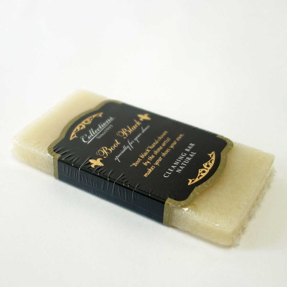 《メール便可》Boot Black ブートブラック クリーニングバー(ナチュラル) 皮革用汚れ落とし(スリランカ製天然ゴム) コロンブス《Boot Black》正規取扱店