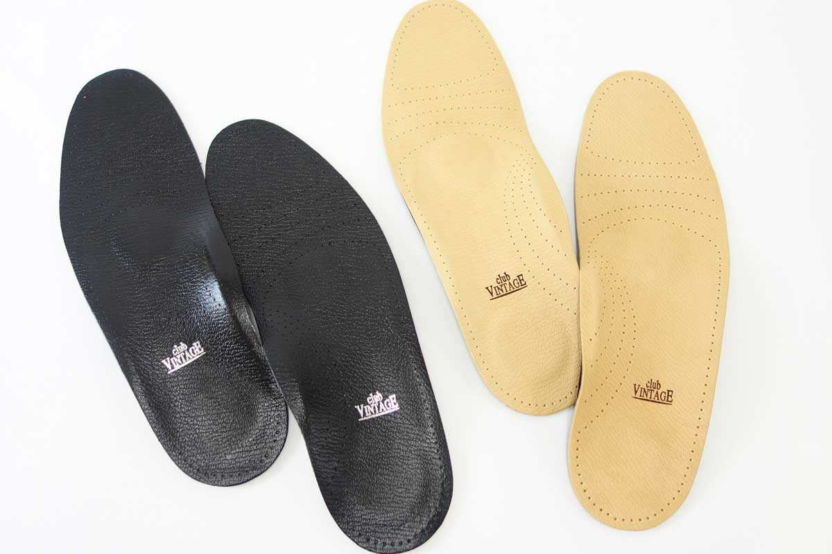 club VINTAGE COMFORT(クラブ・ヴィンテージ・コンフォート) コンプリートアーチサポート(ドイツ製) 立体構造 シープレザーインソール