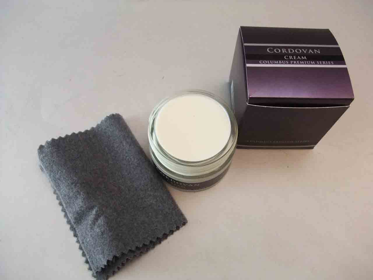 コードバン専用のメンテナンスクリーム COLUMBUS コロンブス コードバンクリーム ツヤ感アップ・保湿効果クリーム 靴 ケア用品