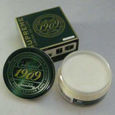 コロニル Collonil 1909 シュプリームクリームデラックス(ドイツ製) 正規品 栄養 保湿 保革 防水 防汚 艶 艶出し ツヤ出し 靴 靴墨 バッグ ウェア 革小物 財布 革製品 手入れ お手入れ 革 レザー