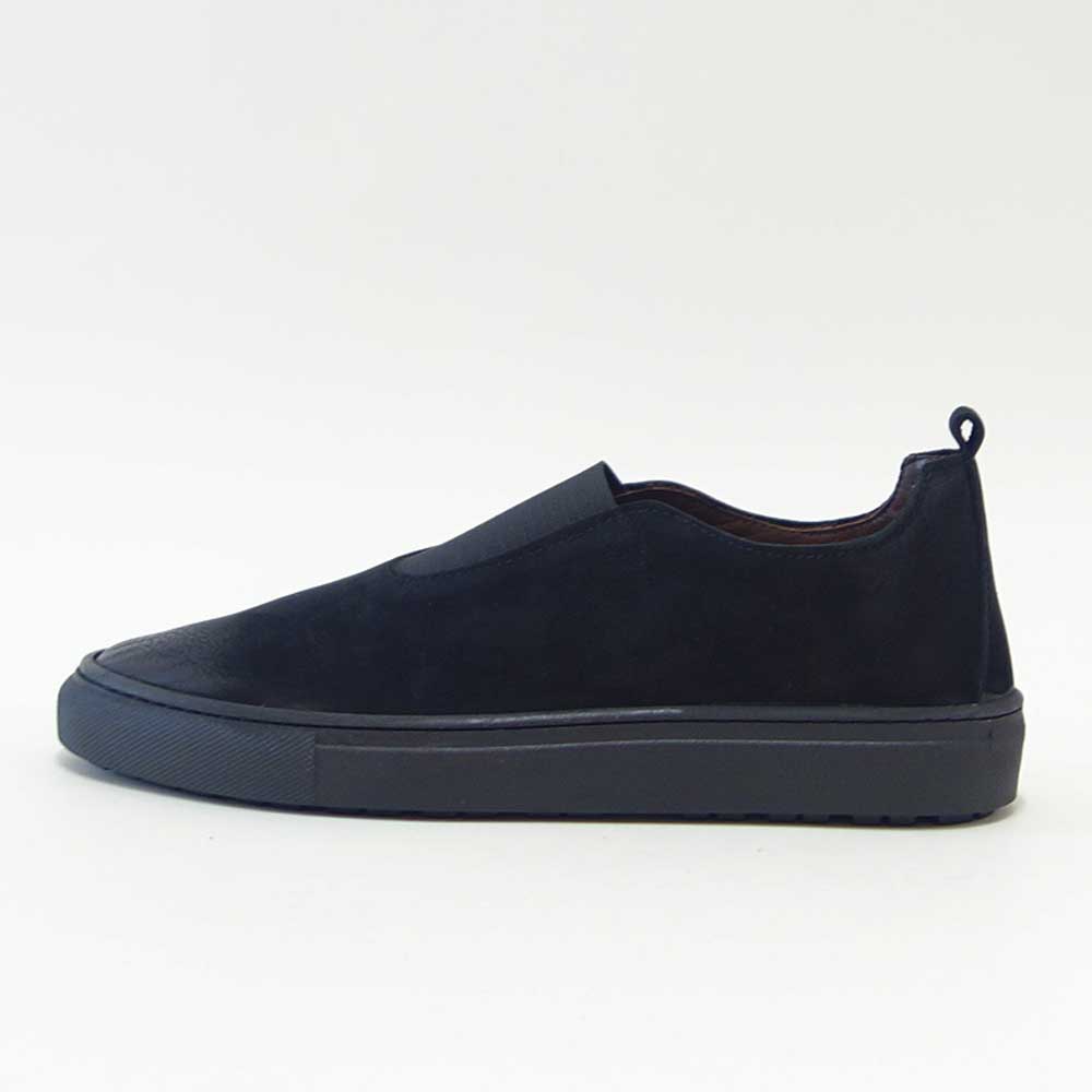 BUENOSHOESブエノD2602ブラックスリッポン天然皮革トルコ製軽量スニーカーコンフォートシューズ「靴」