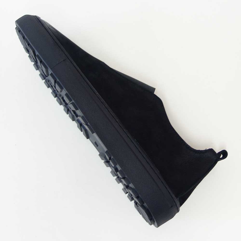 BUENOSHOESブエノD2602ブラックスリッポン天然皮革トルコ製軽量スニーカーコンフォートシューズ「靴」