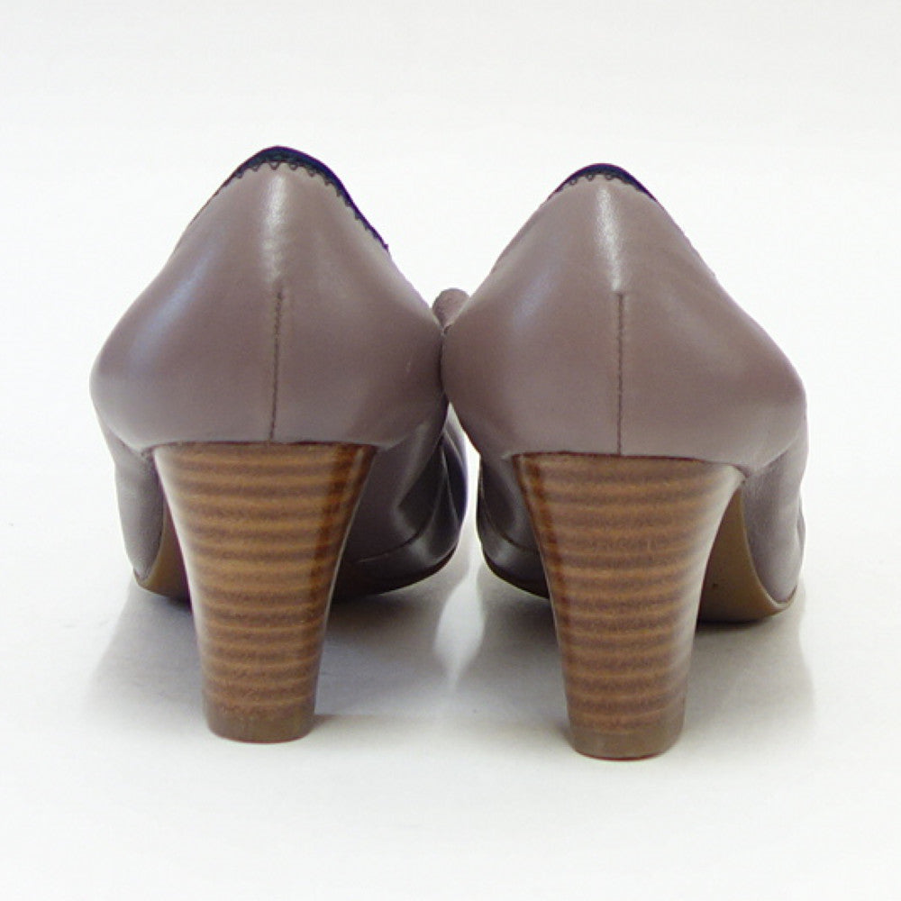 【訳あり商品 店内展示品 色あせ・汚れあり】 GEOX ジェオックス  d34t7f オールドローズ サイズ:22cm(レディース)リボンパンプス 6cmヒール