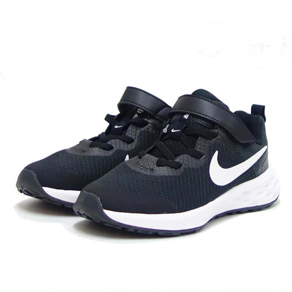 NIKE ナイキ レボリューション 6 dd1095003 ブラック/ホワイト Nike Revolution 6 (キッズシューズ) スポーツシューズ「靴」