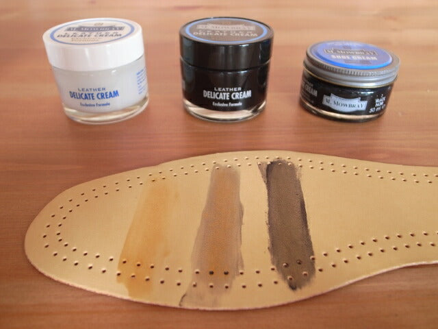 M.MOWBRAY M.モゥブレィ DELICATE CREAM (デリケートクリーム ブラック) ソフトレザー用・栄養・潤い・柔軟効果(イタリア製) モウブレイ R&D