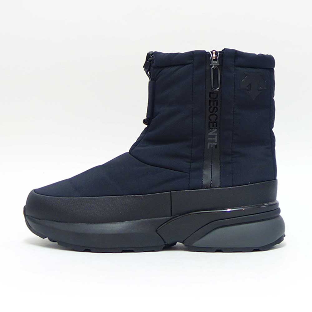 【SALE 40%OFF】 デサント DESCENTE アクティブ ウィンターブーツ プラス(ユニセックス) dm1sjd30bk カラー:ブラック 防水シューズ 防滑 ビブラムソール 全天候型 ショートブーツ「靴」