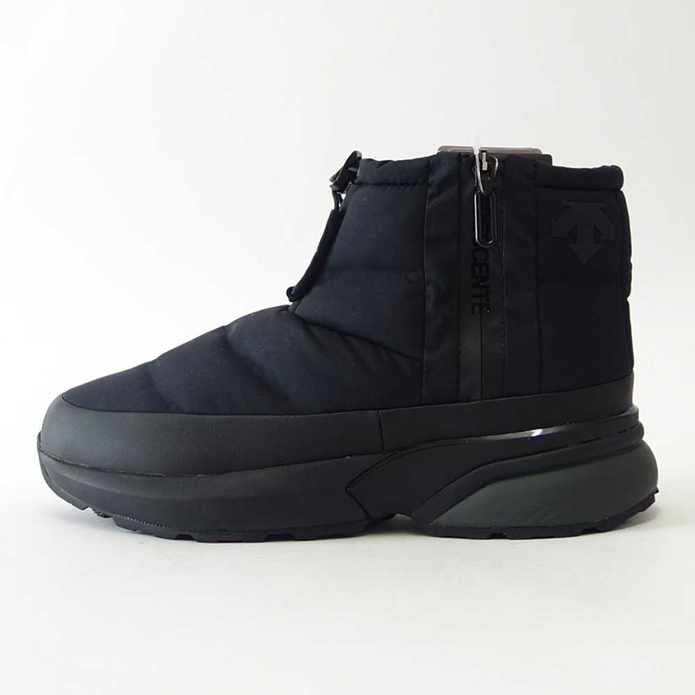 【SALE 40%OFF】 デサント DESCENTE アクティブ ウィンターブーツ ショートプラス(ユニセックス) dm1sjd40bk カラー:ブラック 防水シューズ 防滑 ビブラムソール 全天候型 ショートブーツ「靴」