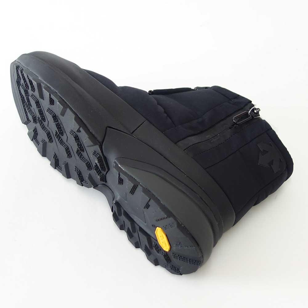 【SALE 40%OFF】 デサント DESCENTE アクティブ ウィンターブーツ ショートプラス(ユニセックス) dm1sjd40bk カラー:ブラック 防水シューズ 防滑 ビブラムソール 全天候型 ショートブーツ「靴」