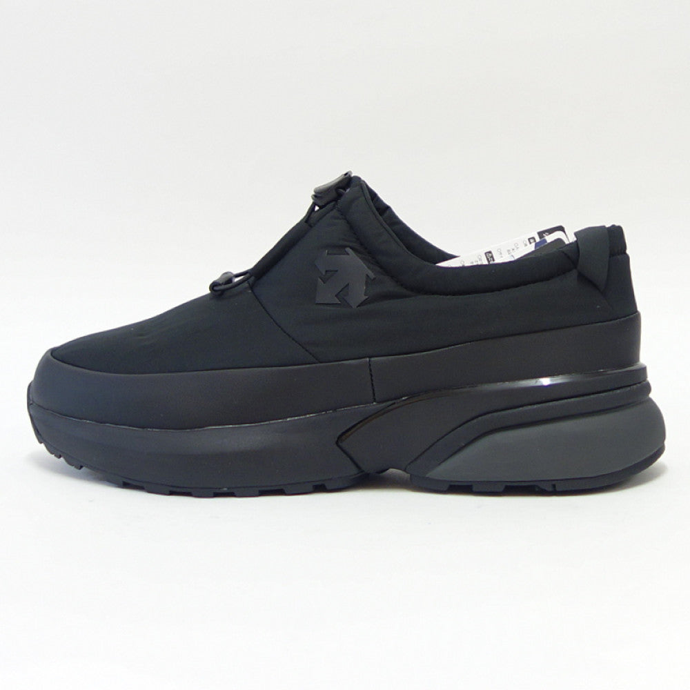 【SALE 40%OFF】 デサント DESCENTE アクティブ ウィンターモック(ユニセックス) カラー:ブラック 防水シューズ ラバーソール 全天候型 スリッポン モック「靴」