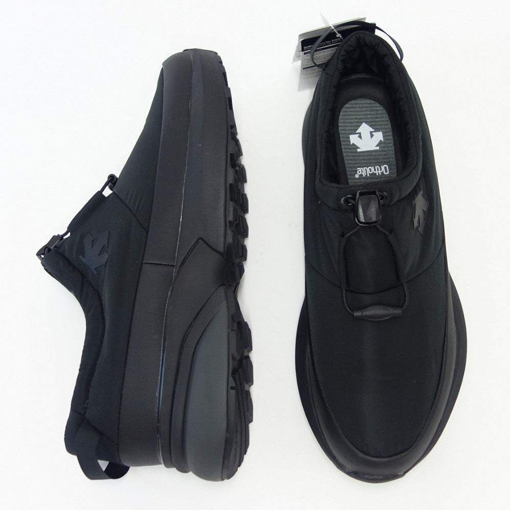 【SALE 40%OFF】 デサント DESCENTE アクティブ ウィンターモック(ユニセックス) カラー:ブラック 防水シューズ ラバーソール 全天候型 スリッポン モック「靴」