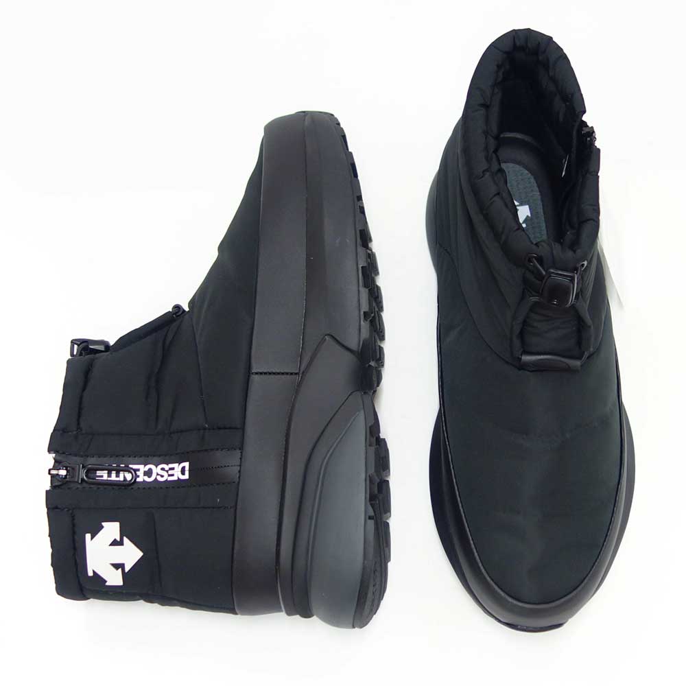 【SALE 40%OFF】 デサント DESCENTE アクティブ ウィンターブーツ ショート(ユニセックス) dm1ujd20bk カラー:ブラック   防水ブーツ ラバーソール 全天候型 アンクルブーツ「靴」