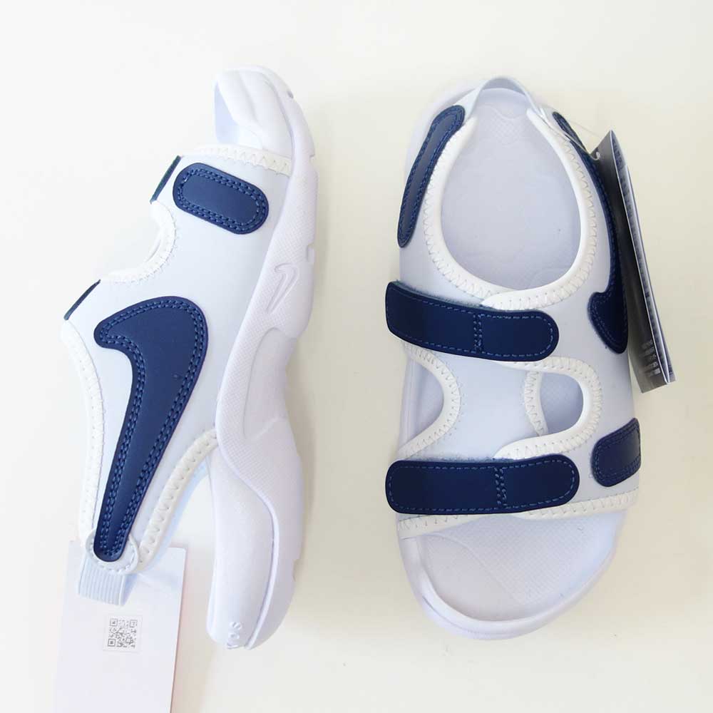 NIKEナイキDX5545003ナイキサンレイアジャスト6PSフットボールグレー/ネイビー(キッズシューズ)ストラップサンダル「靴」