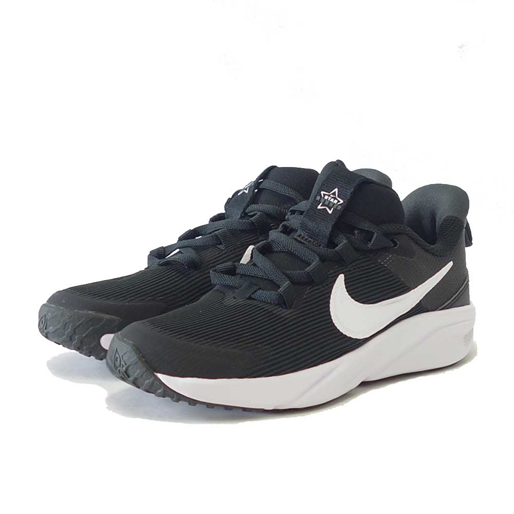 NIKE ナイキ DX7614 001 スターランナー 4 NN PS ブラック/ホワイト (キッズシューズ) ジュニア スニーカー 「靴」