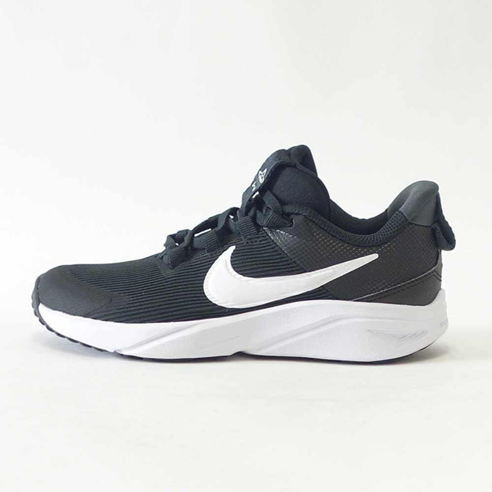 NIKE ナイキ DX7614 001 スターランナー 4 NN PS ブラック/ホワイト (キッズシューズ) ジュニア スニーカー 「靴」