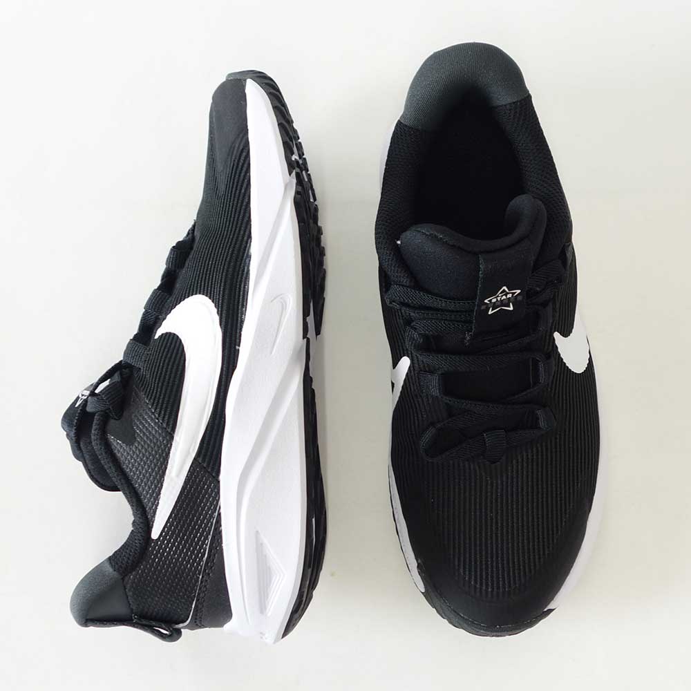 NIKE ナイキ DX7614 001 スターランナー 4 NN PS ブラック/ホワイト (キッズシューズ) ジュニア スニーカー 「靴」
